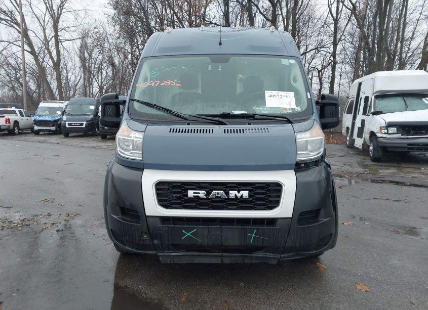 Photo 12 of 2019 Ram Promaster 3500 CARGO VAN HIGH ROOF 159 WB EXT (VIN 3C6URVJG3KE558636)