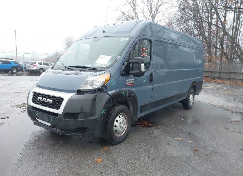 Photo 2 of 2019 Ram Promaster 3500 CARGO VAN HIGH ROOF 159 WB EXT (VIN 3C6URVJG3KE558636)