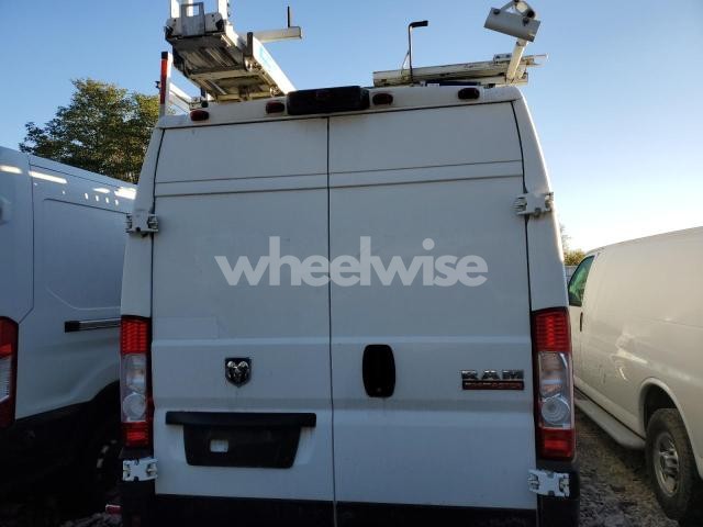 Photo 2 of 2020 RAM PROMASTER 3500 3500 HIGH (VIN 3C6URVJG4LE101979)