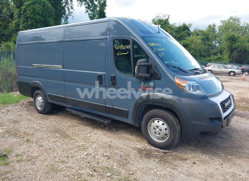 2020 Ram Promaster 3500 CARGO VAN HIGH ROOF 159 WB EXT (VIN 3C6URVJG4LE117342) main photo