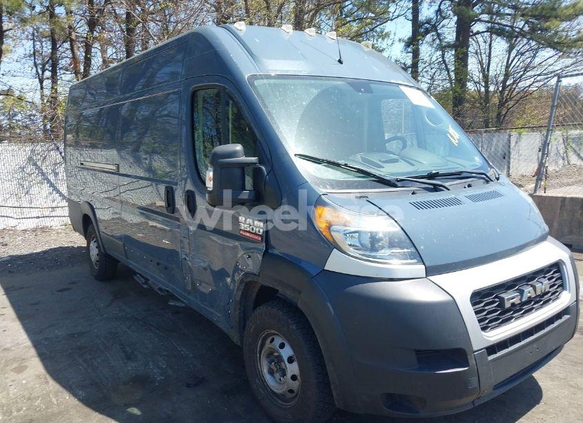 2019 Ram Promaster 3500 CARGO VAN HIGH ROOF 159 WB EXT (VIN 3C6URVJG5KE554541) main photo