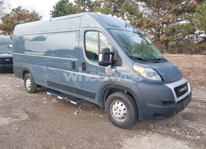 2020 Ram Promaster 3500 CARGO VAN HIGH ROOF 159 WB EXT (VIN 3C6URVJG5LE117947) main photo