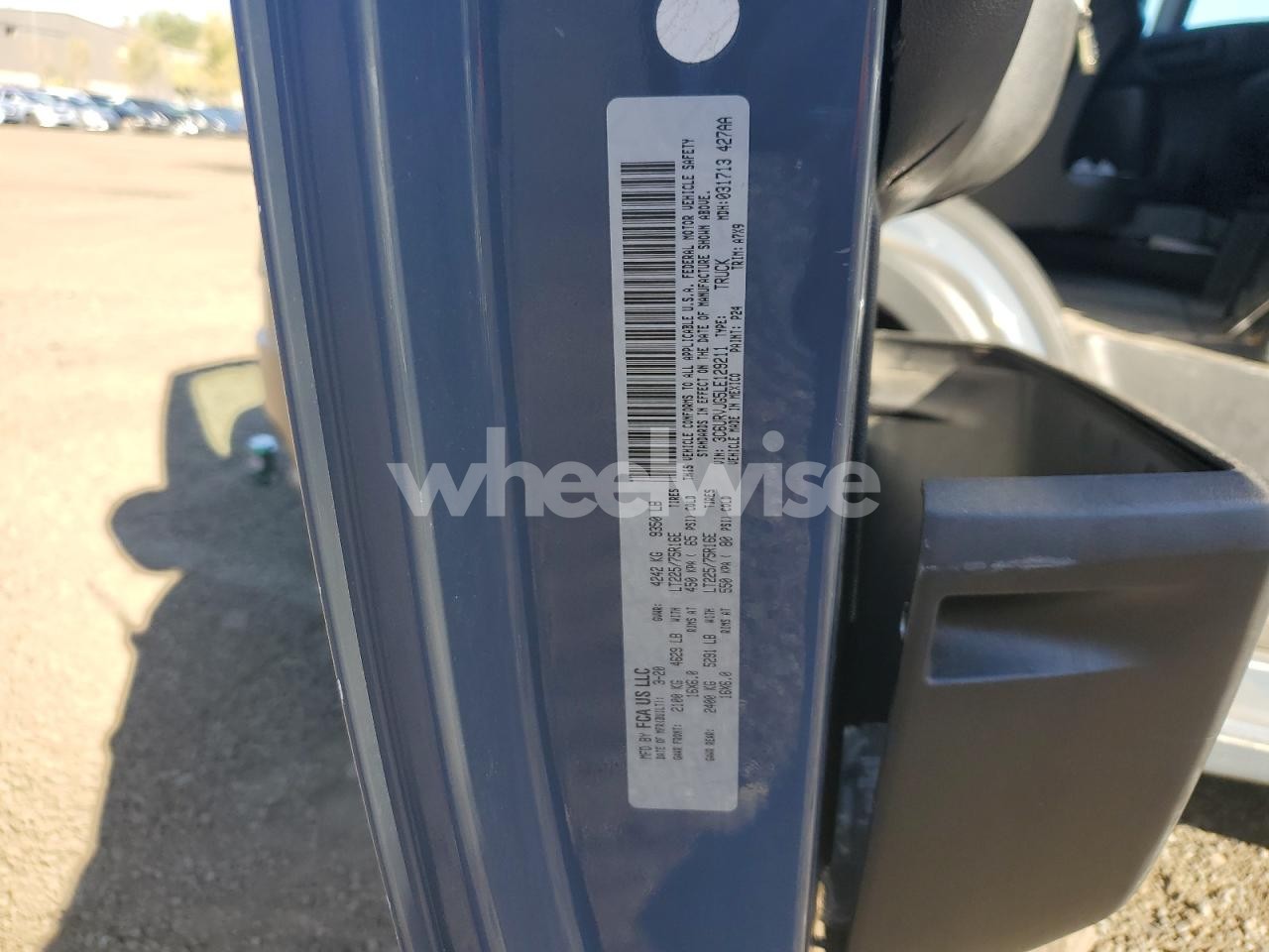 Photo 13 of 2020 RAM TRUCKS PROMASTER - DELIVERY VAN (VIN 3C6URVJG5LE129211)