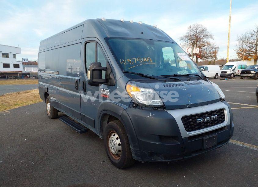 2019 Ram Promaster 3500 CARGO VAN HIGH ROOF 159 WB EXT (VIN 3C6URVJG6KE555441) main photo