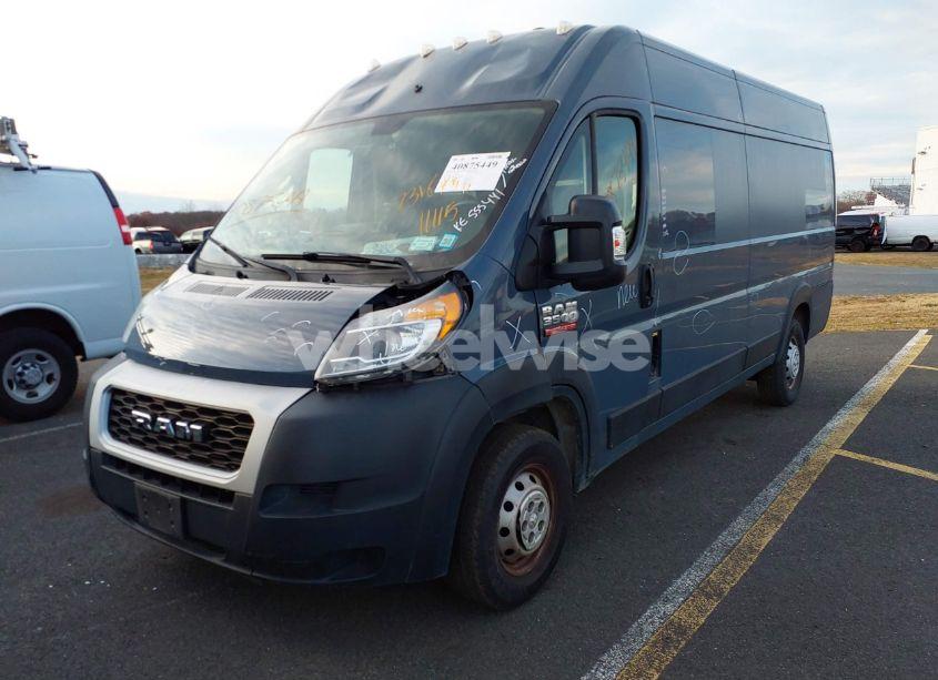 Photo 2 of 2019 Ram Promaster 3500 CARGO VAN HIGH ROOF 159 WB EXT (VIN 3C6URVJG6KE555441)