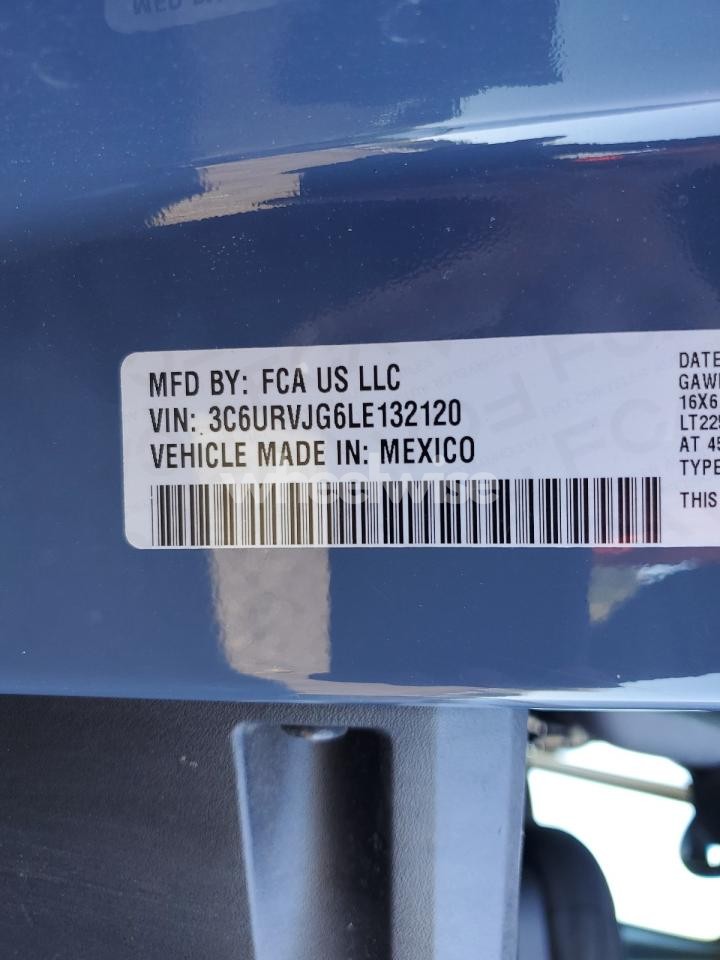 Photo 13 of 2020 RAM PROMASTER 3500 3500 HIGH (VIN 3C6URVJG6LE132120)