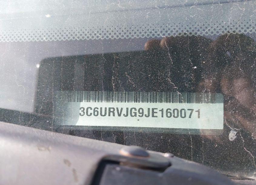 Photo 9 of 2018 Ram Promaster 3500 CARGO VAN HIGH ROOF 159 WB EXT (VIN 3C6URVJG9JE160071)