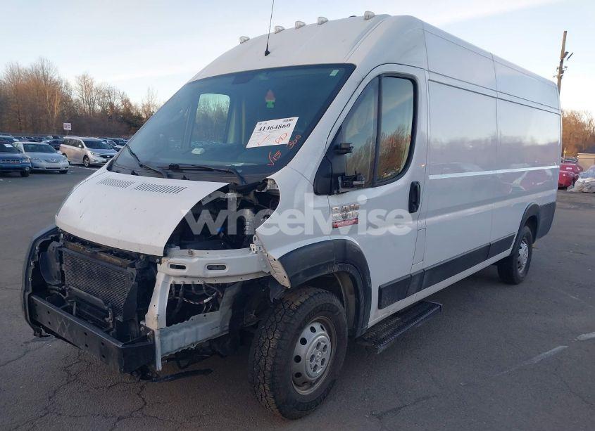 Photo 2 of 2019 Ram Promaster 3500 CARGO VAN HIGH ROOF 159 WB EXT (VIN 3C6URVJG9KE562013)