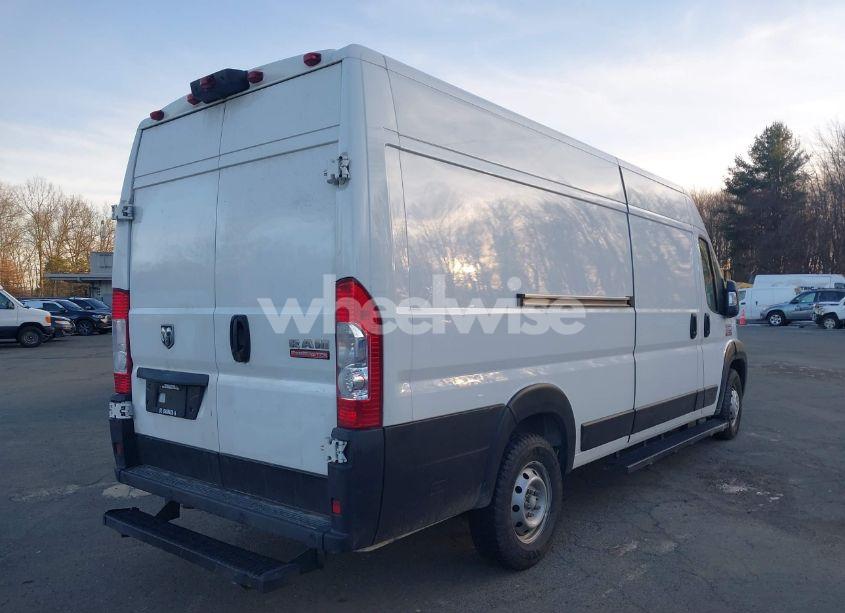 Photo 4 of 2019 Ram Promaster 3500 CARGO VAN HIGH ROOF 159 WB EXT (VIN 3C6URVJG9KE562013)