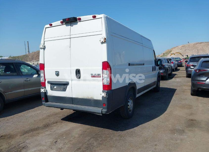 Photo 4 of 2020 Ram Promaster 3500 CARGO VAN HIGH ROOF 159 WB EXT (VIN 3C6URVJG9LE114730)