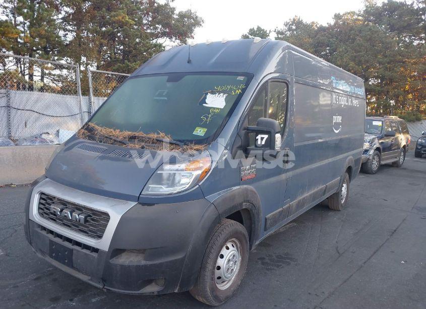 Photo 2 of 2020 Ram Promaster 3500 CARGO VAN HIGH ROOF 159 WB EXT (VIN 3C6URVJG9LE140647)