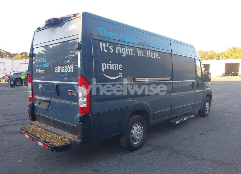Photo 4 of 2020 Ram Promaster 3500 CARGO VAN HIGH ROOF 159 WB EXT (VIN 3C6URVJG9LE140647)