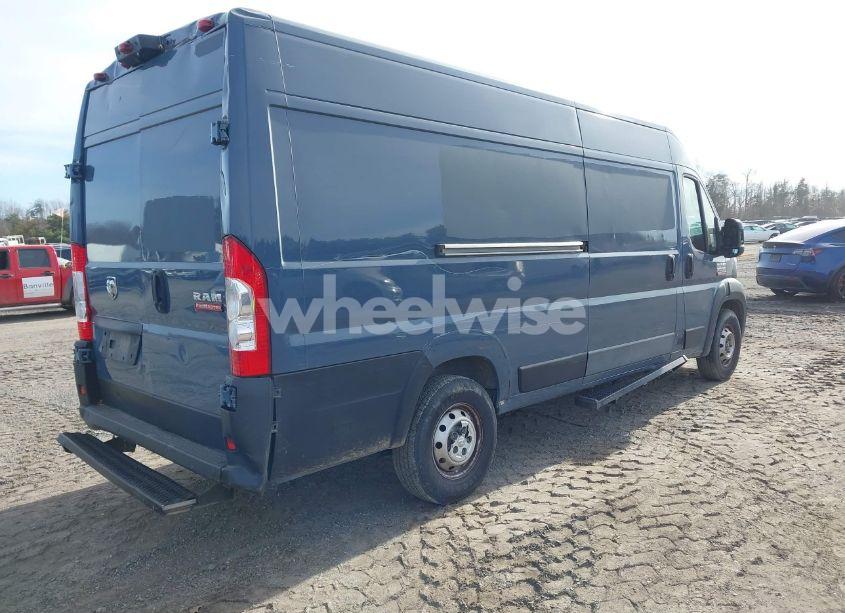 Photo 4 of 2019 Ram Promaster 3500 CARGO VAN HIGH ROOF 159 WB EXT (VIN 3C6URVJGXKE564353)