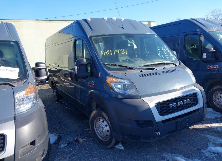 2020 Ram Promaster 3500 CARGO VAN HIGH ROOF 159 WB EXT (VIN 3C6URVJGXLE124697) main photo