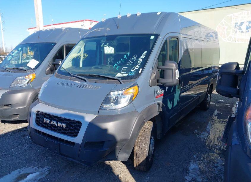 Photo 2 of 2020 Ram Promaster 3500 CARGO VAN HIGH ROOF 159 WB EXT (VIN 3C6URVJGXLE124697)
