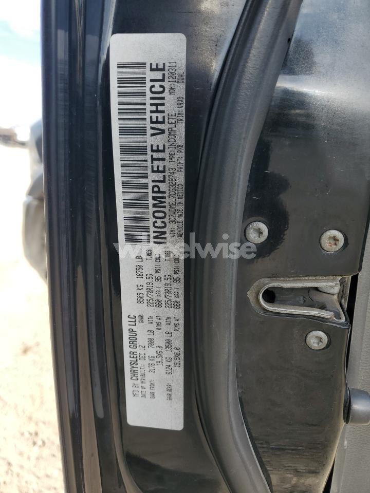 Photo 12 of 2012 DODGE RAM 5500 ST (VIN 3C7WDMEL7CG329743)