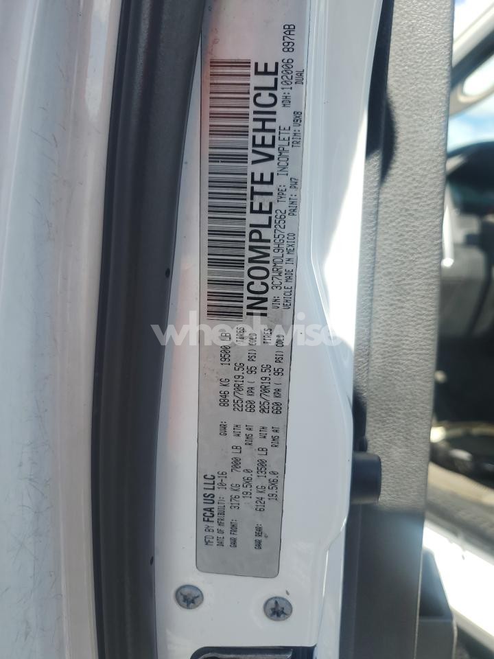 Photo 12 of 2017 DODGE ROLLBACK TRUCK N/A (VIN 3C7WRMDL9HG572562)