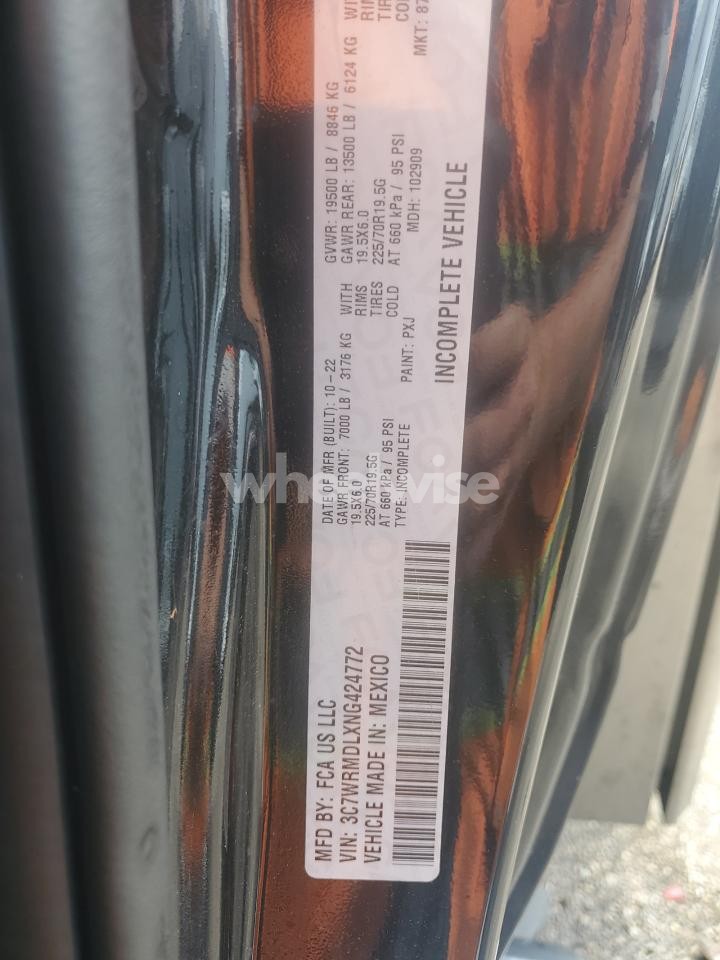 Photo 12 of 2022 RAM 5500 (VIN 3C7WRMDLXNG424772)