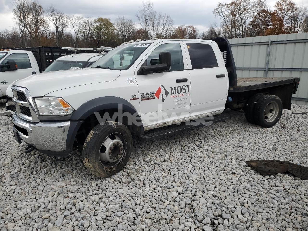2018 RAM 5500 FLATBED TRUCK (VIN 3C7WRNEL4JG391878) main photo