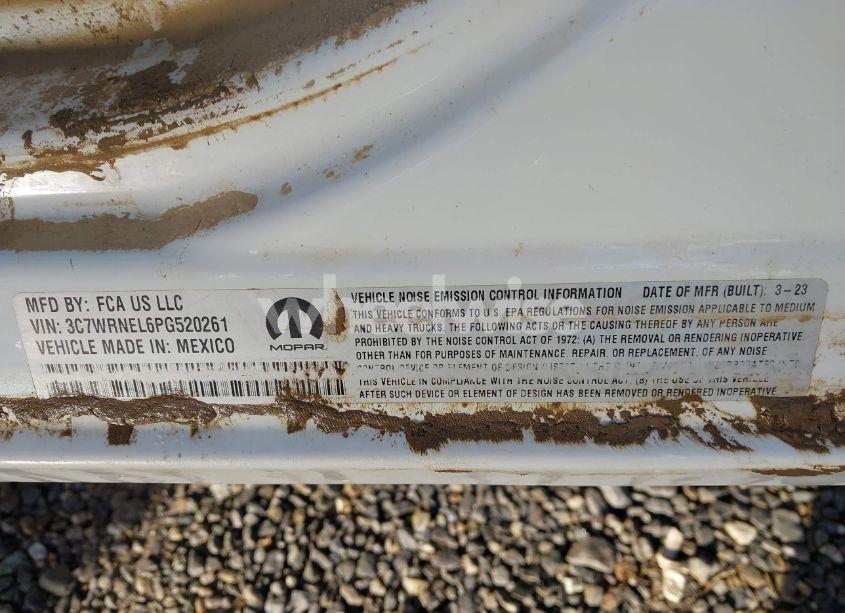 Photo 9 of 2023 Ram 5500 CHASSIS TRADESMAN/SLT/LARAMIE/LIMITED (VIN 3C7WRNEL6PG520261)