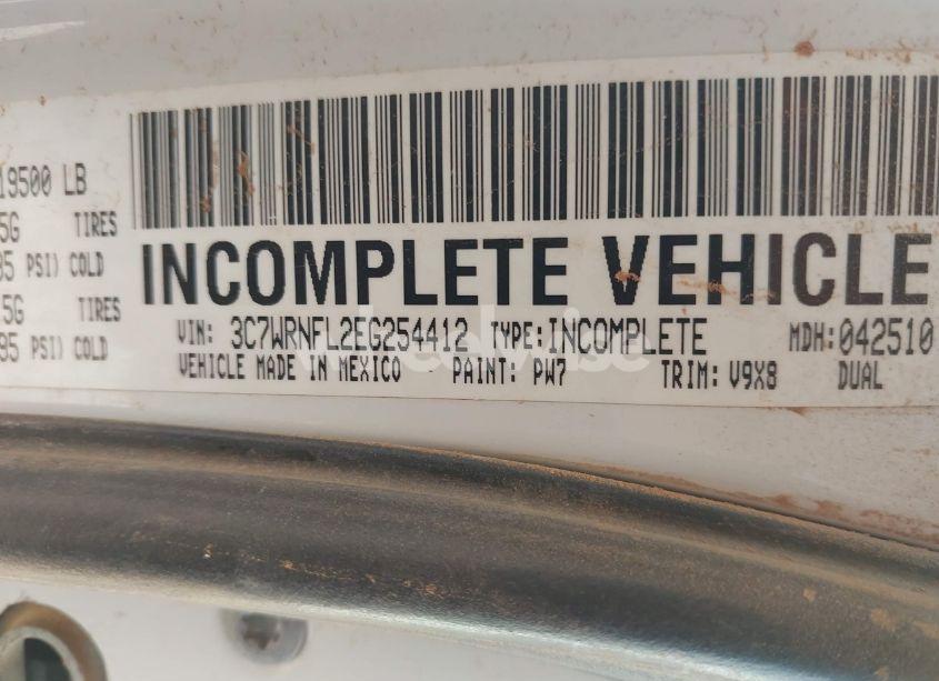 Photo 7 of 2014 Ram 5500 CHASSIS TRADESMAN/SLT/LARAMIE (VIN 3C7WRNFL2EG254412)