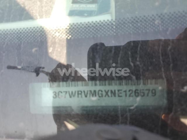 Photo 8 of 2022 RAM PROMASTER 3500 3500 STANDARD N/A (VIN 3C7WRVMGXNE126579)
