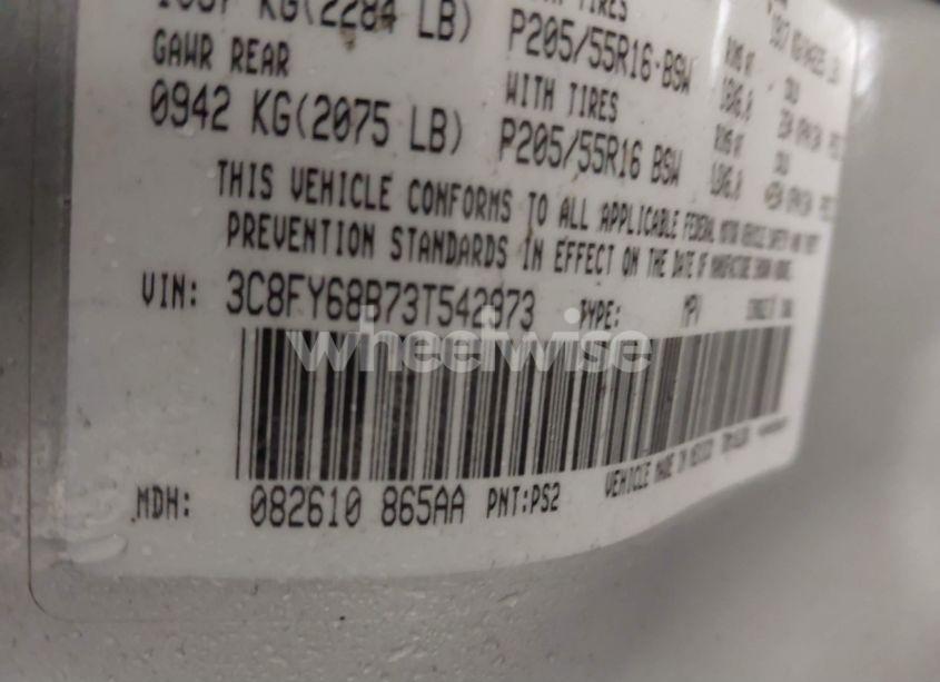 Photo 9 of 2003 Chrysler Pt CRUISER LIMITED (VIN 3C8FY68B73T542973)