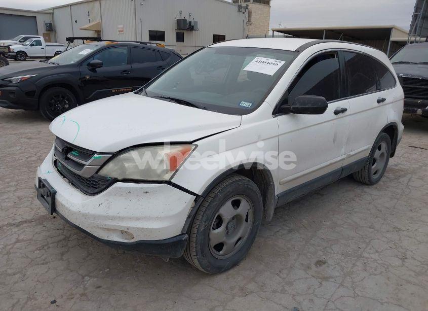 Photo 2 of 2010 Honda Cr-v LX (VIN 3CZRE3H38AG701885)