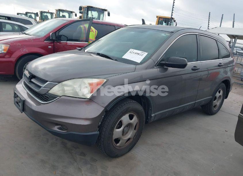 Photo 2 of 2010 Honda Cr-v LX (VIN 3CZRE3H39AG705136)