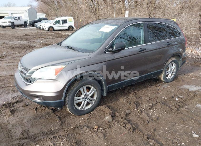 Photo 2 of 2010 Honda Cr-v EX (VIN 3CZRE4H55AG705349)