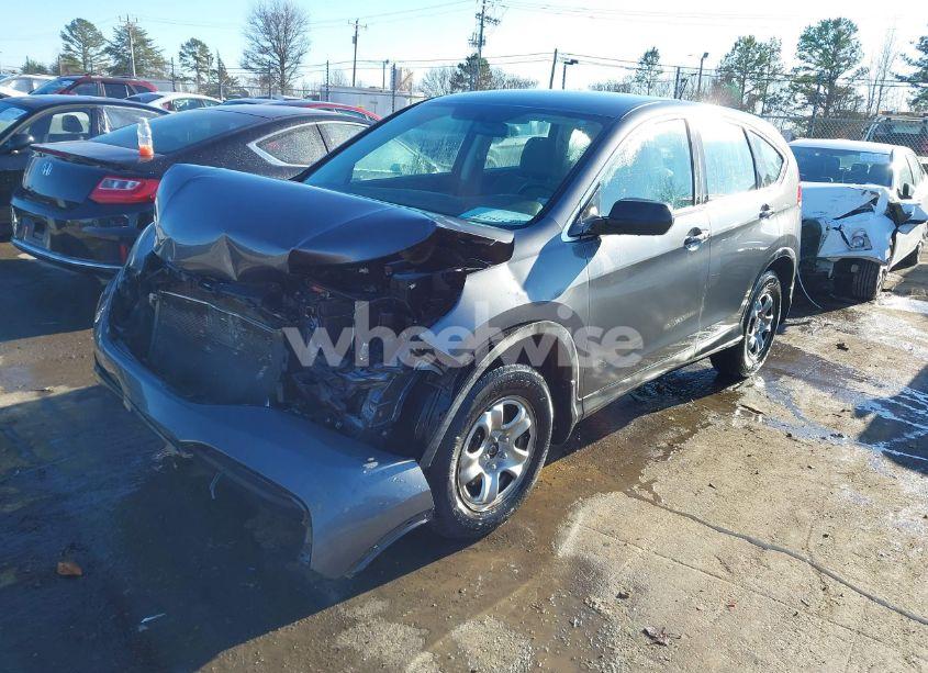 Photo 2 of 2013 Honda Cr-v LX (VIN 3CZRM3H32DG702392)