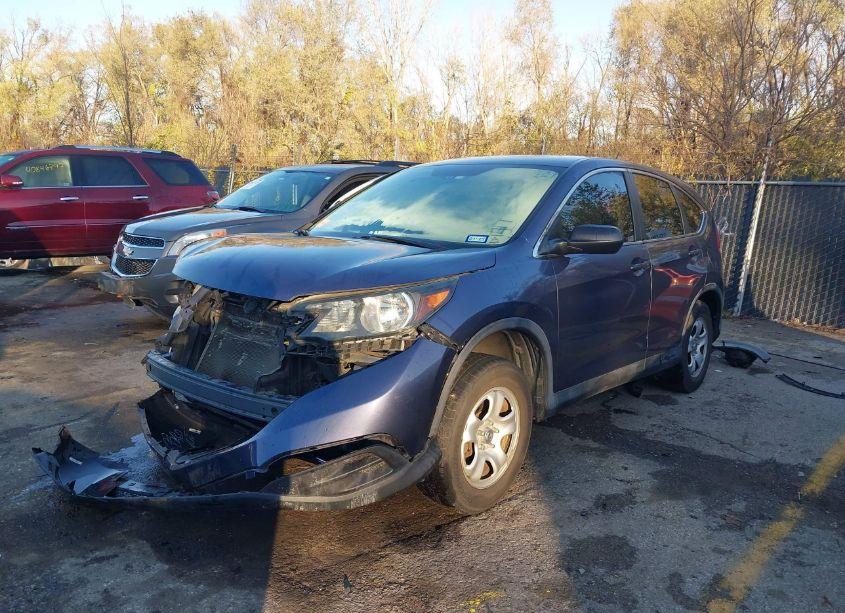 Photo 2 of 2013 Honda Cr-v LX (VIN 3CZRM3H32DG710508)