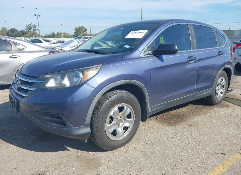 Photo 2 of 2013 Honda Cr-v LX (VIN 3CZRM3H32DG711819)