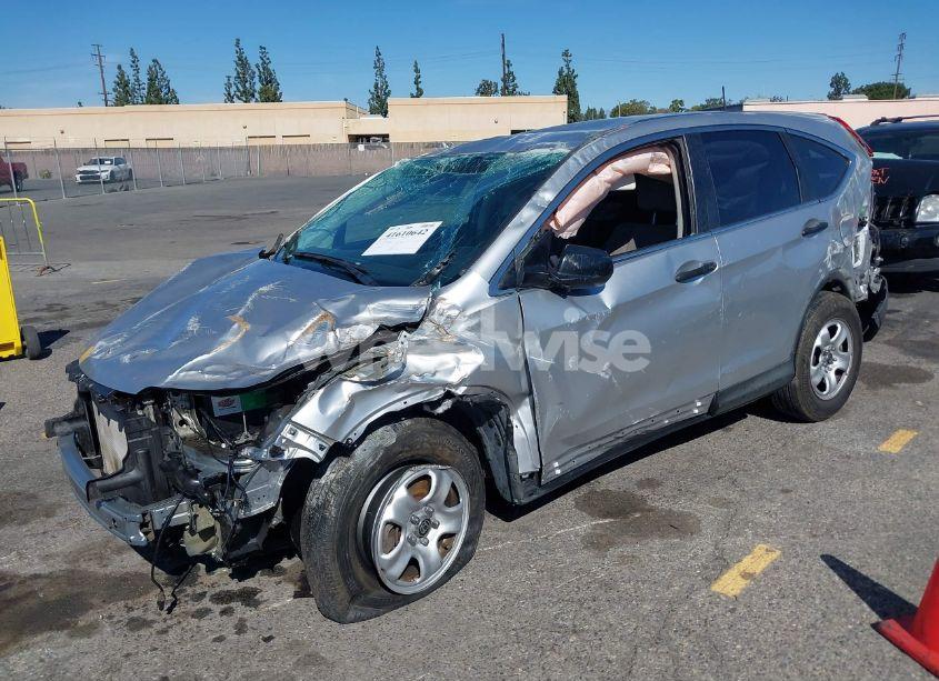 Photo 2 of 2014 Honda Cr-v LX (VIN 3CZRM3H33EG713595)