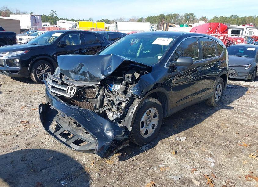 Photo 2 of 2013 Honda Cr-v LX (VIN 3CZRM3H34DG701082)