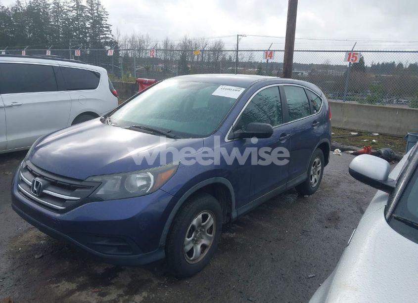 Photo 2 of 2013 Honda Cr-v LX (VIN 3CZRM3H35DG703844)