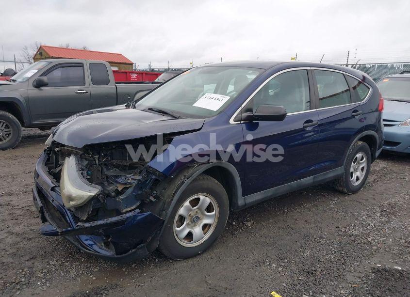 Photo 2 of 2015 Honda Cr-v LX (VIN 3CZRM3H35FG709999)