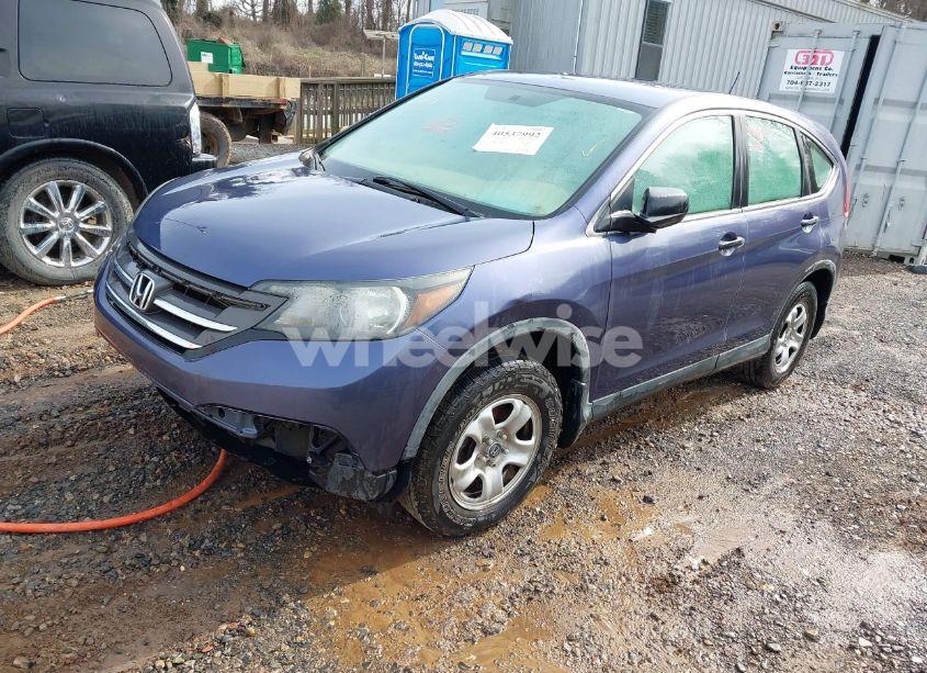 Photo 2 of 2013 Honda Cr-v LX (VIN 3CZRM3H37DG709483)