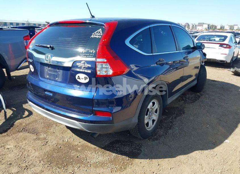 Photo 4 of 2015 Honda Cr-v LX (VIN 3CZRM3H37FG706537)