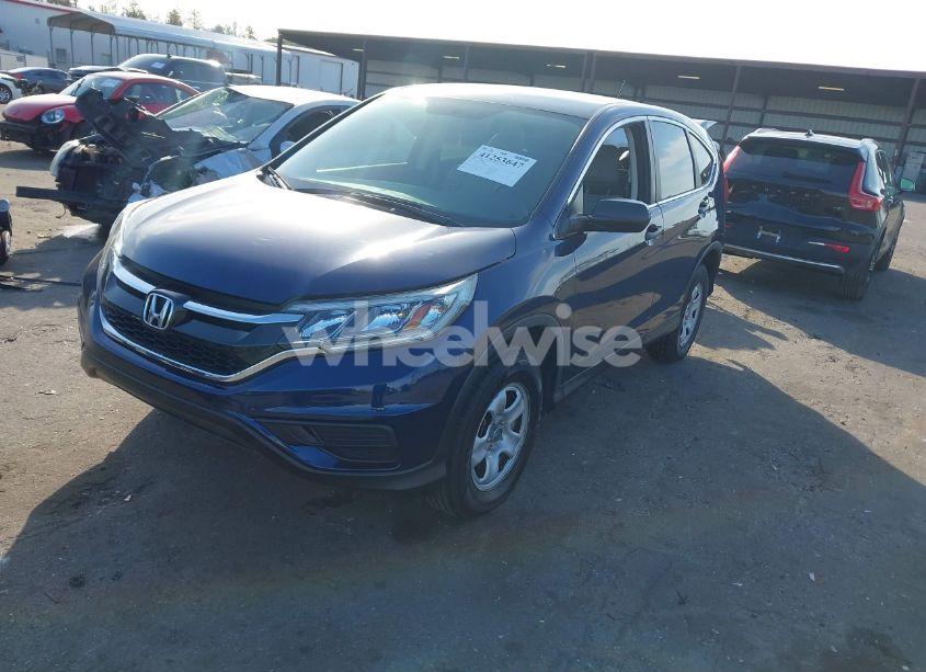 Photo 2 of 2015 Honda Cr-v LX (VIN 3CZRM3H38FG704005)