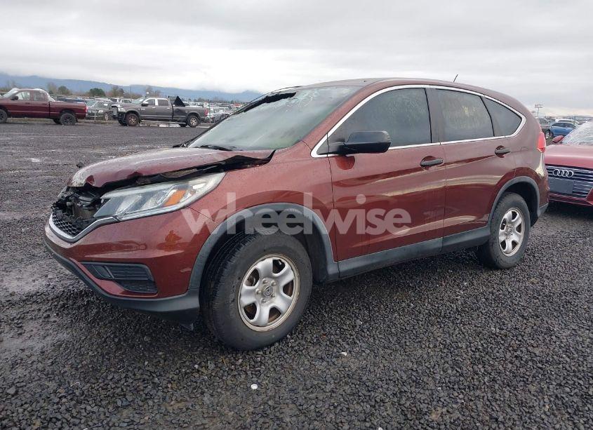 Photo 2 of 2015 Honda Cr-v LX (VIN 3CZRM3H38FG715327)