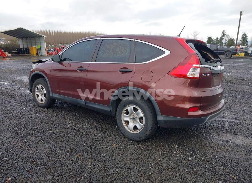 Photo 3 of 2015 Honda Cr-v LX (VIN 3CZRM3H38FG715327)