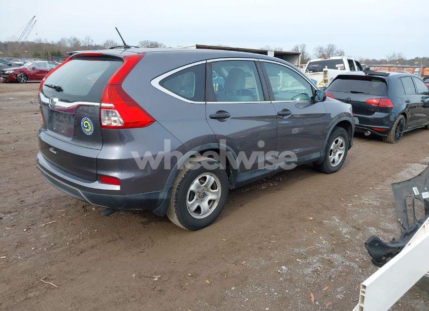 Photo 4 of 2015 Honda Cr-v LX (VIN 3CZRM3H39FG712548)