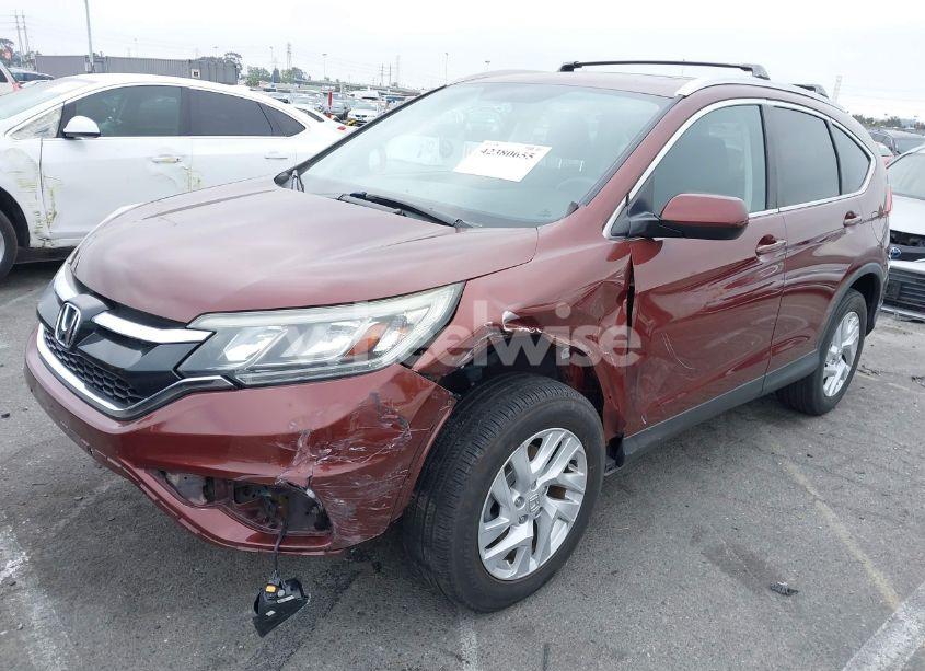 Photo 2 of 2015 Honda Cr-v EX (VIN 3CZRM3H55FG707395)