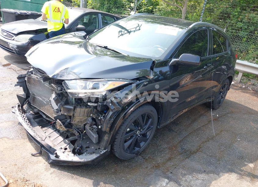 Photo 2 of 2021 Honda Hr-v 2WD SPORT (VIN 3CZRU5H10MM700586)