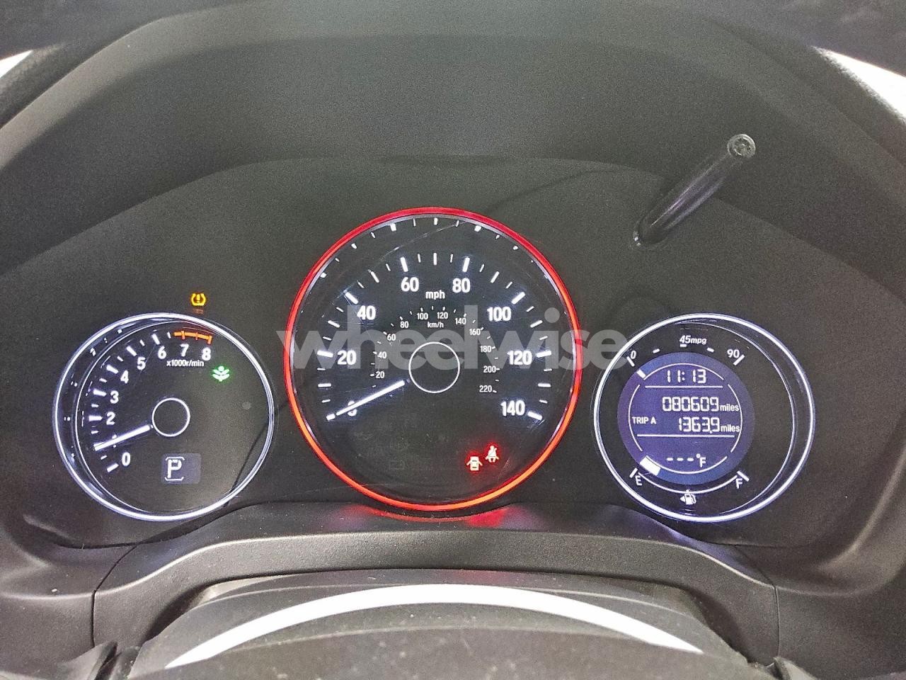 Photo 9 of 2021 HONDA HR-V SPORT (VIN 3CZRU5H11MM714125)