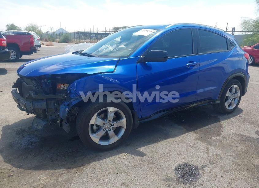 Photo 2 of 2022 Honda Hr-v 2WD SPORT (VIN 3CZRU5H11NM702557)