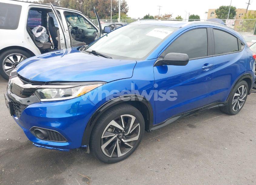 Photo 2 of 2020 Honda Hr-v 2WD SPORT (VIN 3CZRU5H12LM711636)