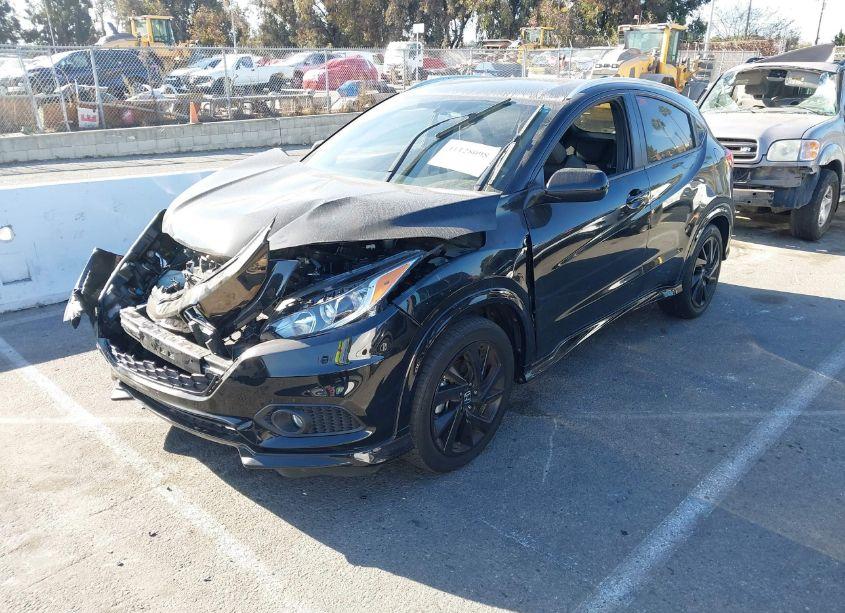 Photo 2 of 2021 Honda Hr-v 2WD SPORT (VIN 3CZRU5H12MM700394)