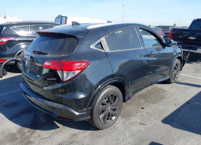 Photo 4 of 2021 Honda Hr-v 2WD SPORT (VIN 3CZRU5H12MM700394)
